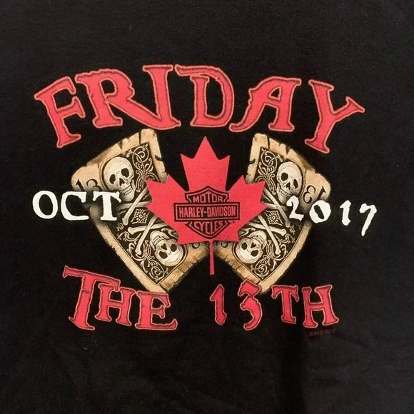 Clare’s Harley  Davidson Port Dover 2017 T-Shirt - Picture 3 of 5